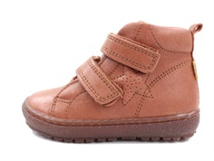 Bisgaard winter toddler shoe Eli nude with velcro and TEX